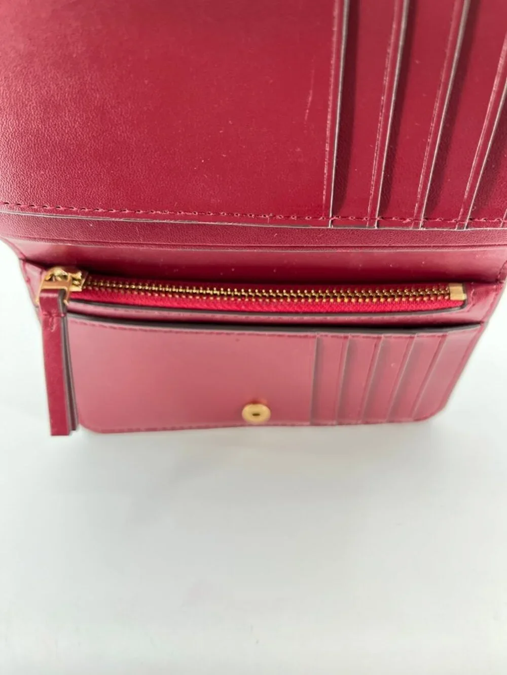 Tory Burch Willa Medium Wallet 169924 Berry